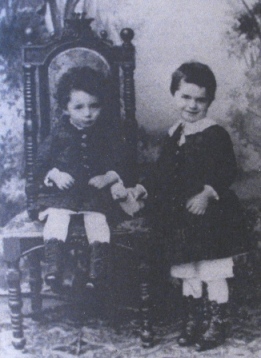 Rudolf Steiner og søsteren Leopoldine